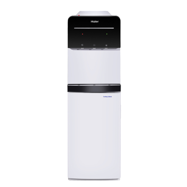Haier Hot, Cold & Normal Top Load Water Dispenser (Floor Standing, Black & White, HWD3MPFS)