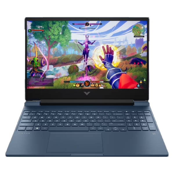 HP Victus 39.6 cm (15.6) Gaming Laptop (16GB, 512GB SDD, Windows 11 Home, Blue, HPVICTUSFB3004AXR5)