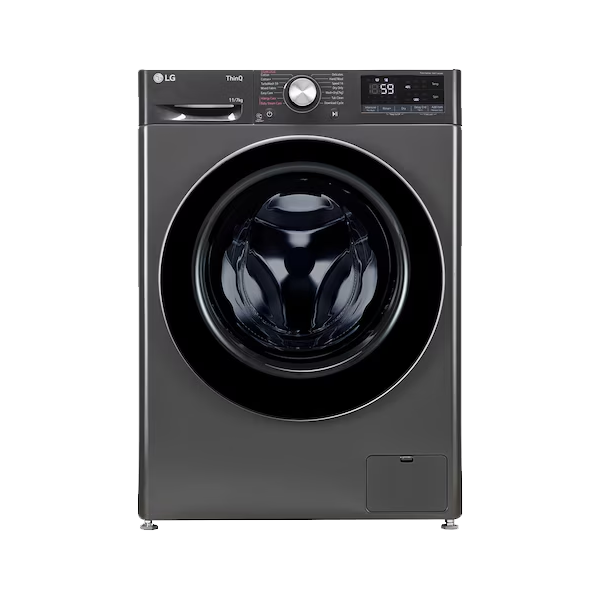 LG Smart Choice,11 Kg (Wash)/7 Kg (Dry), AI Direct Drive Technology, Steam, 6 Motion DD & Wi-Fi Front Load Fully Automatic Washer Dryer (FHD1107SWM)