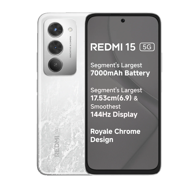 Redmi 15A 5G Mobile 4GB RAM + 128GB (R15A5G4128GB)
