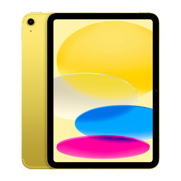 Apple iPad A16 11th Gen 2025 11 inch Wi-Fi + Cellular Tablet (256 GB, Yellow, IPD11A16WC256YLMD7M4)