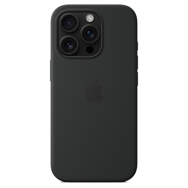 APPLE I PHONE 16 PRO SILICONE CASE MAGSAFE BLACK MYYJ3ZMA (IP16PROSCBLKMYYJ3)